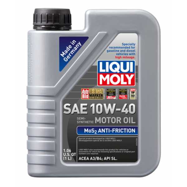 Liqui Moly 2042 MOS2 Antifriction SAE 10W-40 1 Liter