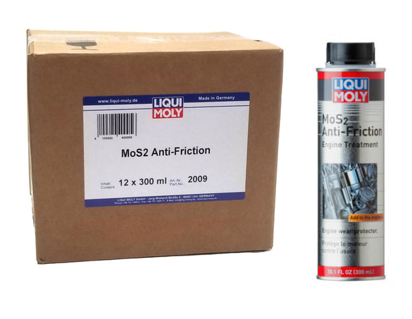 Liqui Moly 2009 MOS2 Anti-Friction Engine Treatment 300mL Cans Case of 12